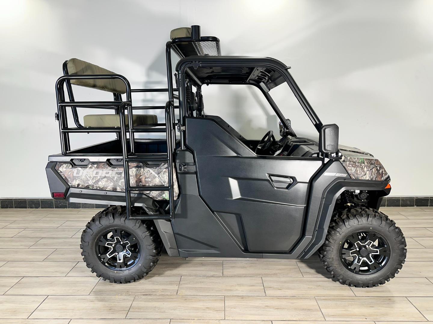 New 2026 CFMOTO UForce 1000 - with hunting racks and doors