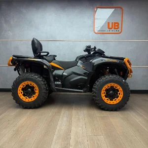 New 2025 Can-Am Outlander MAX XT-P 1000R V-Twin EFI - Mineral Gret & Orange