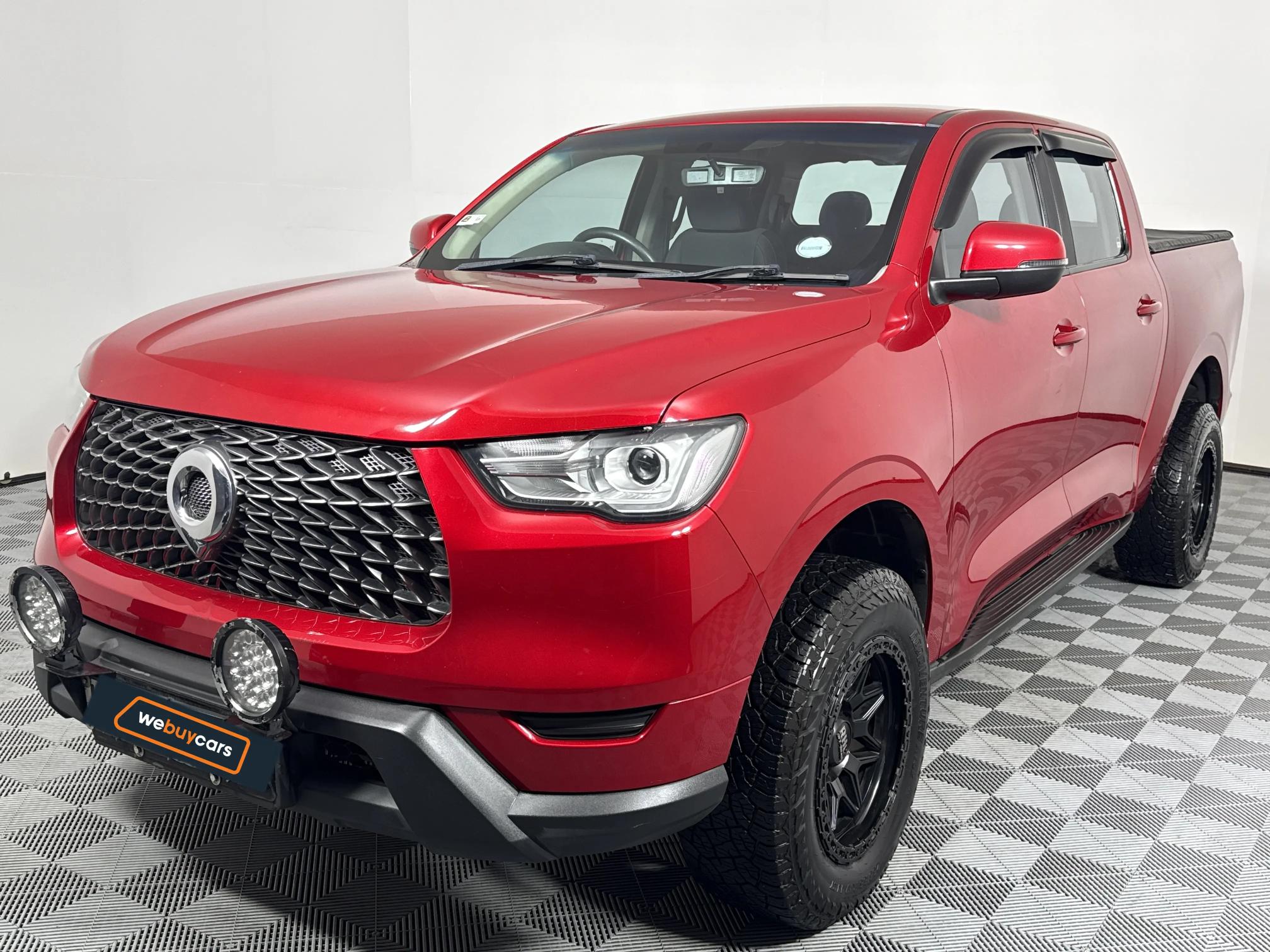 Used 2021 GWM P-Series 2.0TD double cab SX manual