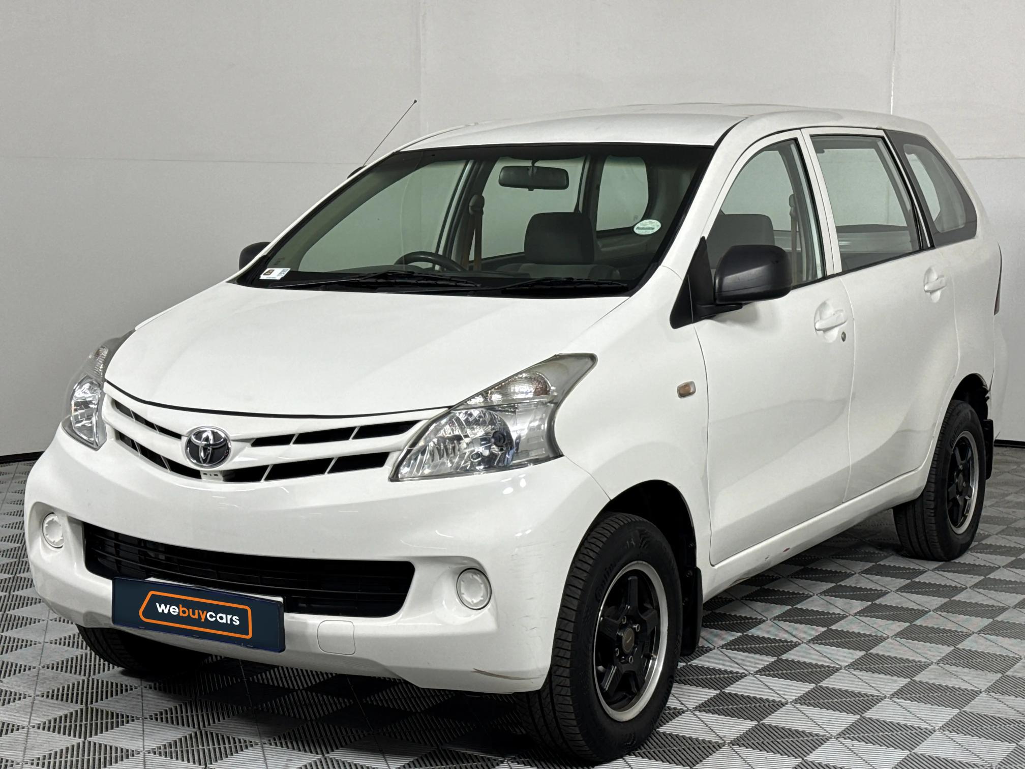 Used 2013 Toyota Avanza 1.3 S panel van