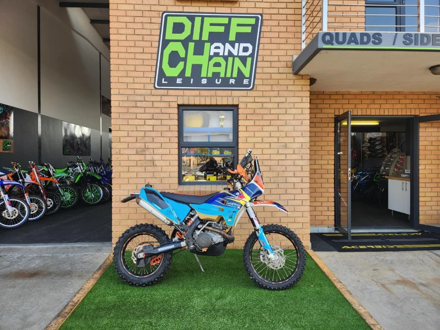 Used 2010 KTM Xcwf 450 Dakar - The Diff And Chain Used 2010 KTM Xcwf 450 Dakar - The Diff And Chain