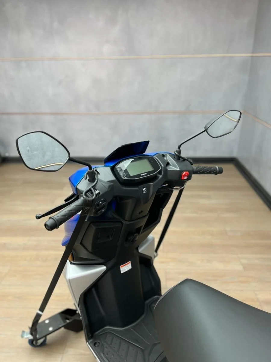 New 2025 Suzuki UN125NEZM4 Avenis Scooter - Blue/Silver - UB Leisure New 2025 Suzuki UN125NEZM4 Avenis Scooter - Blue/Silver - UB Leisure