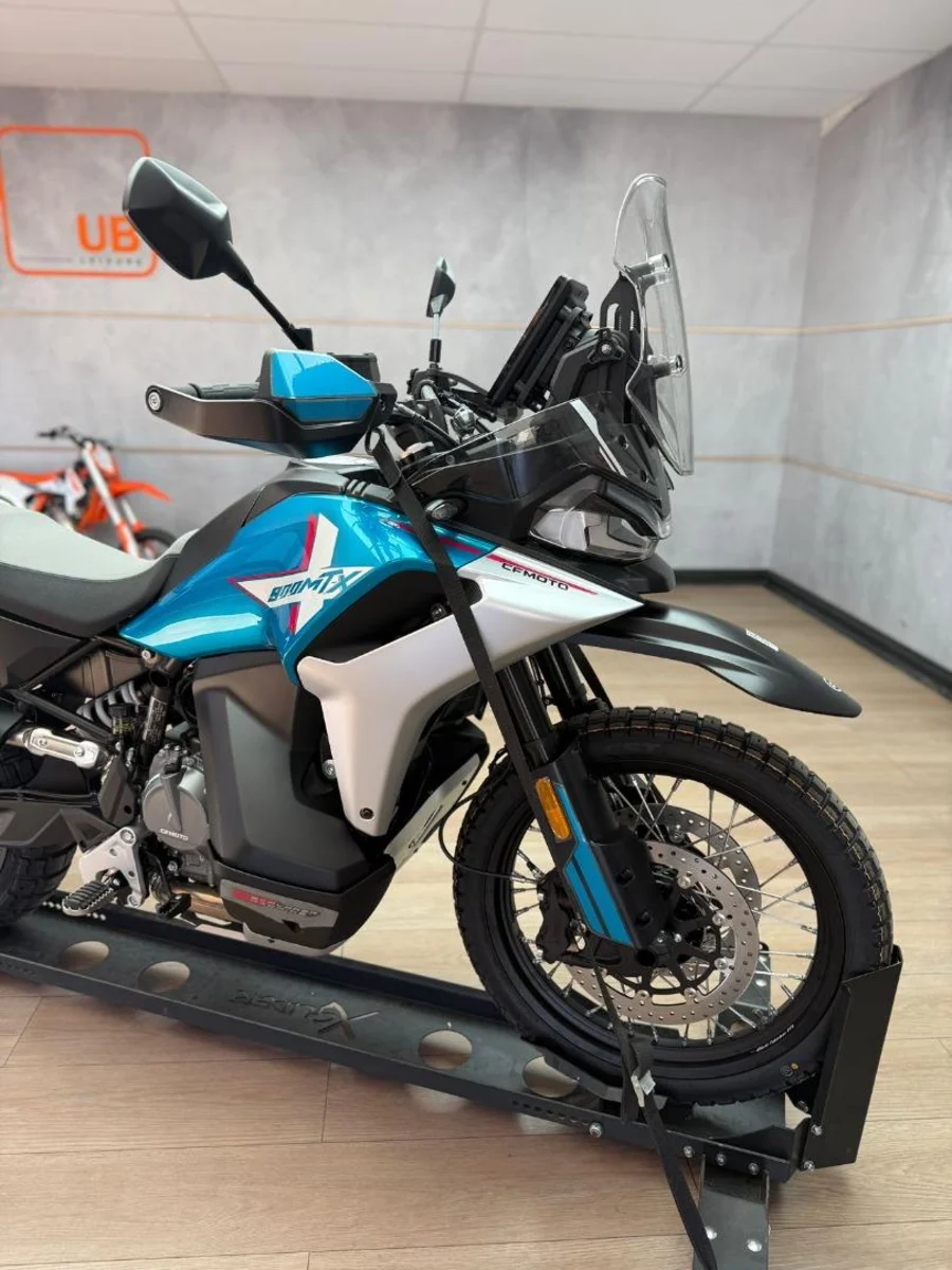 New 2025 CFMOTO 800 MT X Explore - Zephyr Blue - UB Leisure