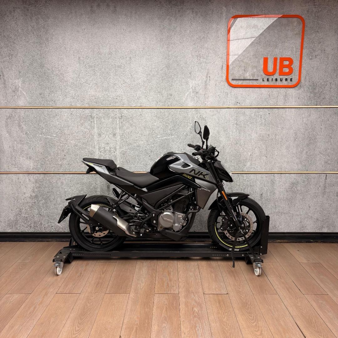 New 2026 CFMOTO 300 NK - NEBULA BLACK