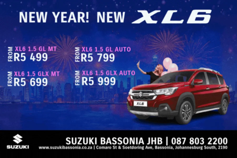 New Year! New XL6 from R5 499*