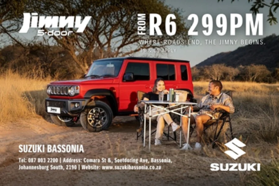 Suzuki Jimny from R6 299pm