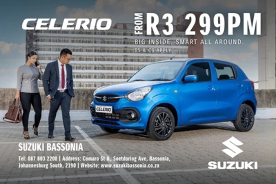 Suzuki Celerio from R3 299pm
