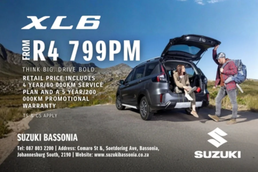 Suzuki XL6 from R4 799pm