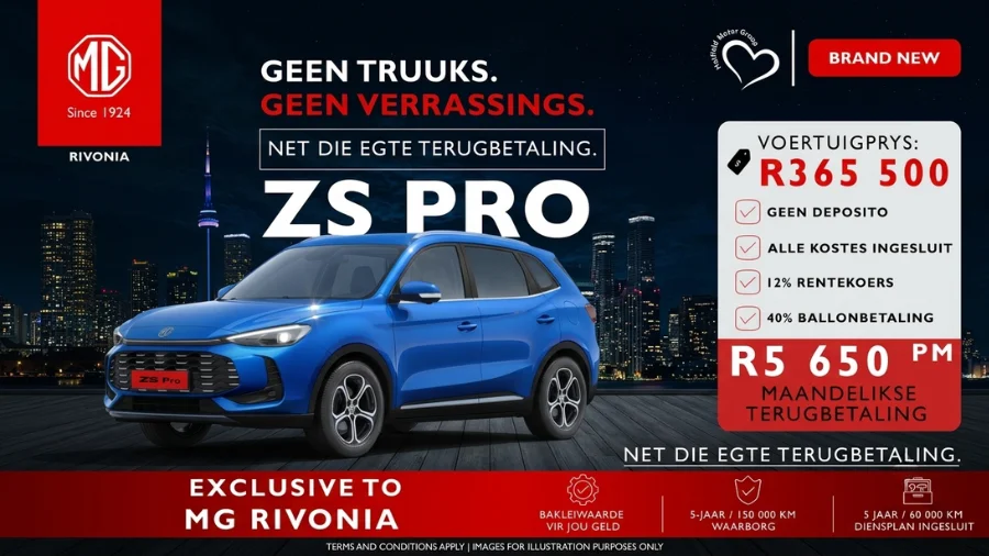 MG ZS PRO | MG Rivonia
