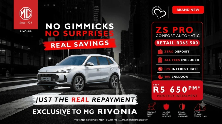 MG ZS PRO | MG Rivonia