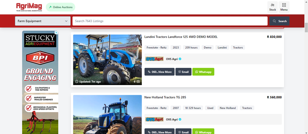 4WD tractors, four-wheel drive (4WD) tractors, farming tractors, tractors for sale on AgriMag.png