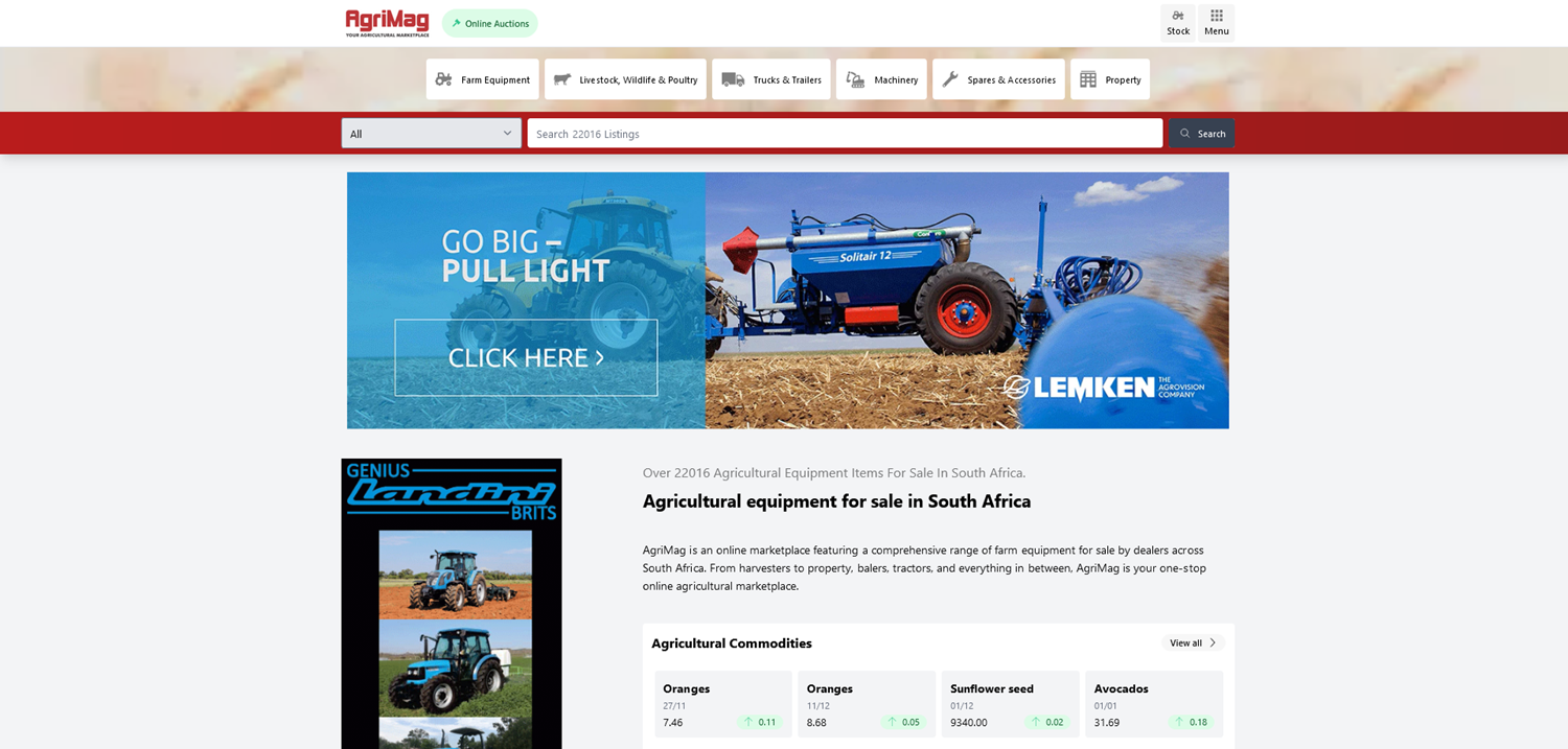 AgriMag, Farming, Farming Equipment, AgriMag Marketplace, Promoted Stock, Featured Dealer, Promote, Featured Ads, Banner Ads.png