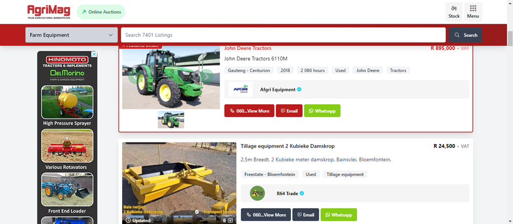 Agricultural equipment for durability, agricultural equipment, farm equipment, farm equipment for sale on AgriMag.png