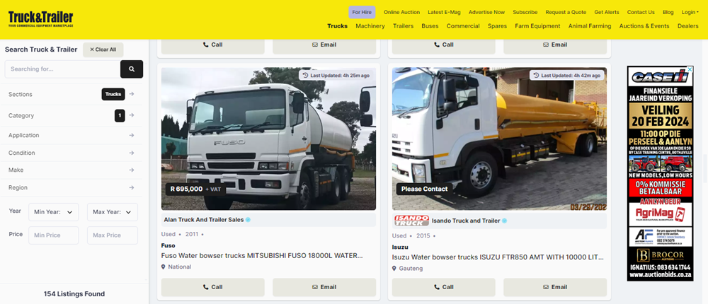 Different Parts of Water bowser trucks, water bowser trucks, trucks on Truck & Trailer, water bowser truck for sale.png