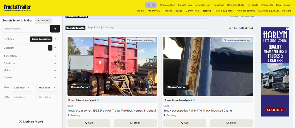Exterior truck accessories, truck accessories, truck exterior, truck accessories for sale on Truck & Trailer.png