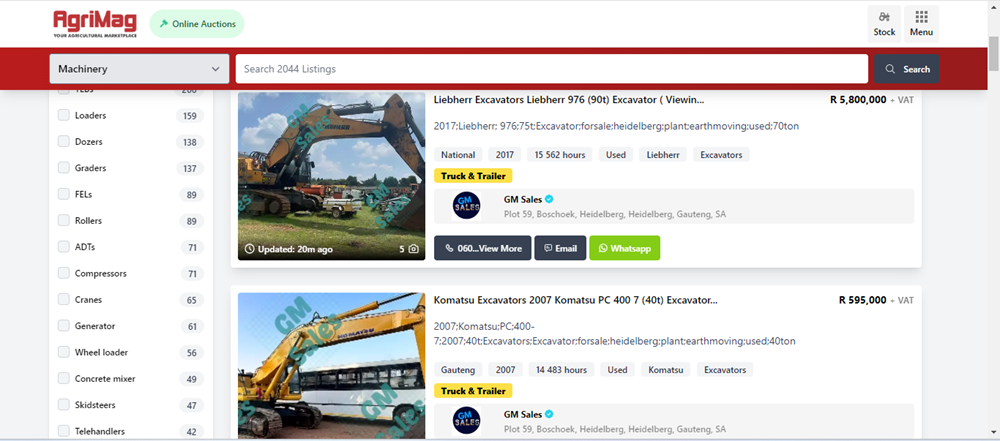 How to find used excavators for sale on AgriMag.png