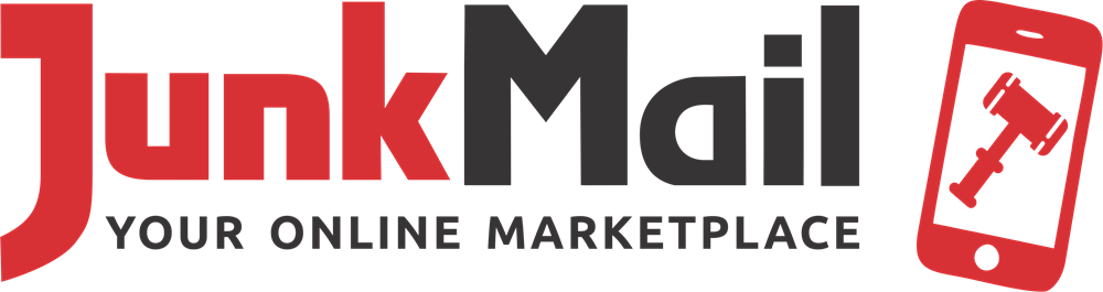 Junk Mail Online Auctions, sell your items, Online Auctions, AuctionBids, Junk Mail, timed online auction.png