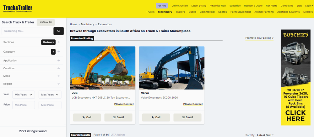 Safely Operating an Excavator, excavators, Truck & Trailers, excavators for sale, buy excavators, excavators on Truck & T railer.png