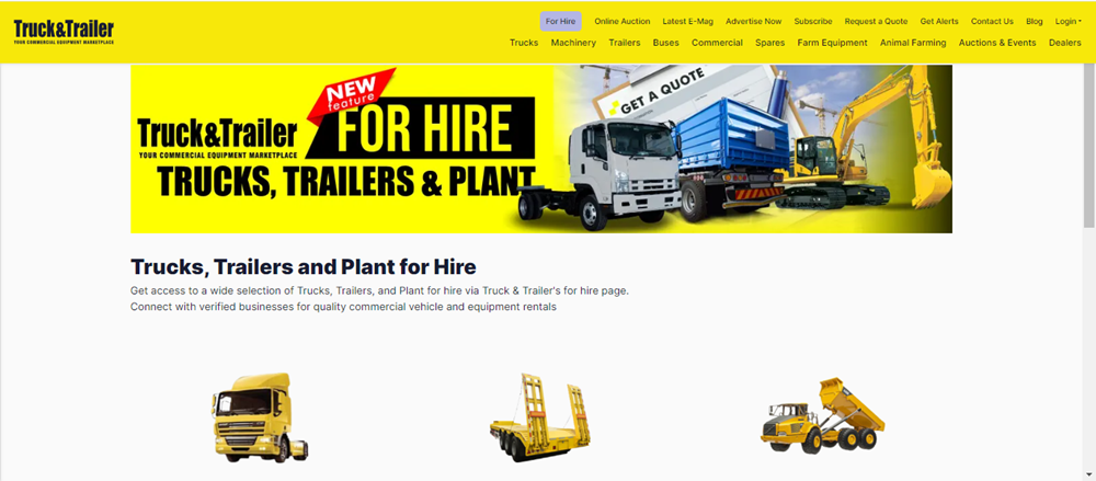 Truck hire, truck hire on Truck & Trailer, rent trucks, truck hiring, trucks for hire, trucks, Photo on Truck & Trailer.png