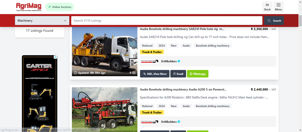 advantages of borehole drilling machinery, borehole equipment for sale, borehole machinery, borehole drilling equipment, borehole equipment, Photo on AgriMag.png