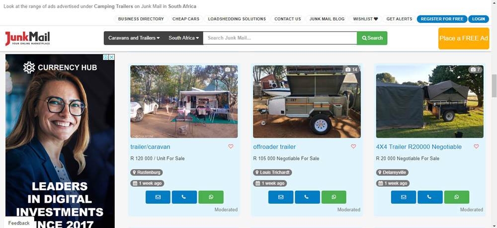 benefits of owning a camping trailer, new and used trailers, camping trailers, campers and trailers on Junk Mail.png