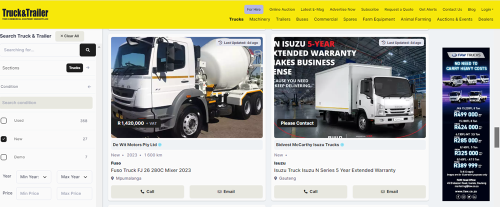 commercial truck purchase, commercial trucks, trucks for sale on Truck & Trailer, trucks, trucks finances.png