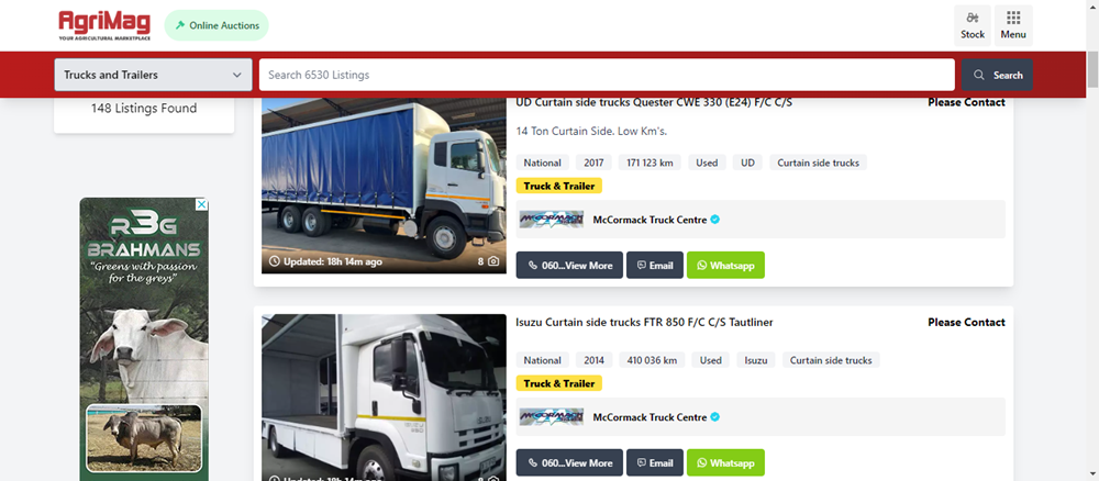 curtain side trucks in South Africa, curtain side trucks, trucks and trailers on AgriMag, trucks for sale, buy trucks.png