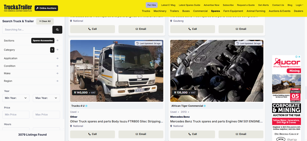 fleet maintenance and upgrades, fleet maintenance solutions, fleet maintenance, fleet maintenance, truck spares and parts on Truck & Trailer.png