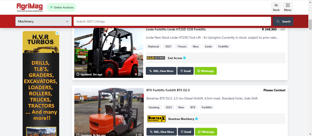 forklift in farming, forklifts for sale on AgriMag, forklifts, buy forklifts, machinery.png
