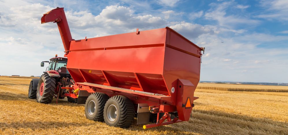 Agricultural Trailer Working on Farm | AgriMag