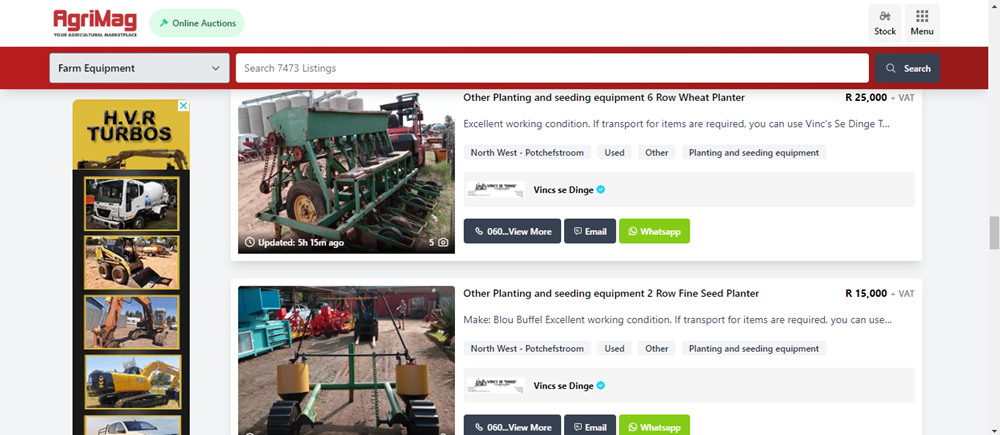 importance of row planters, row planters, planting and seeding equipment, seed drills, row planters for sale on AgriMag.png