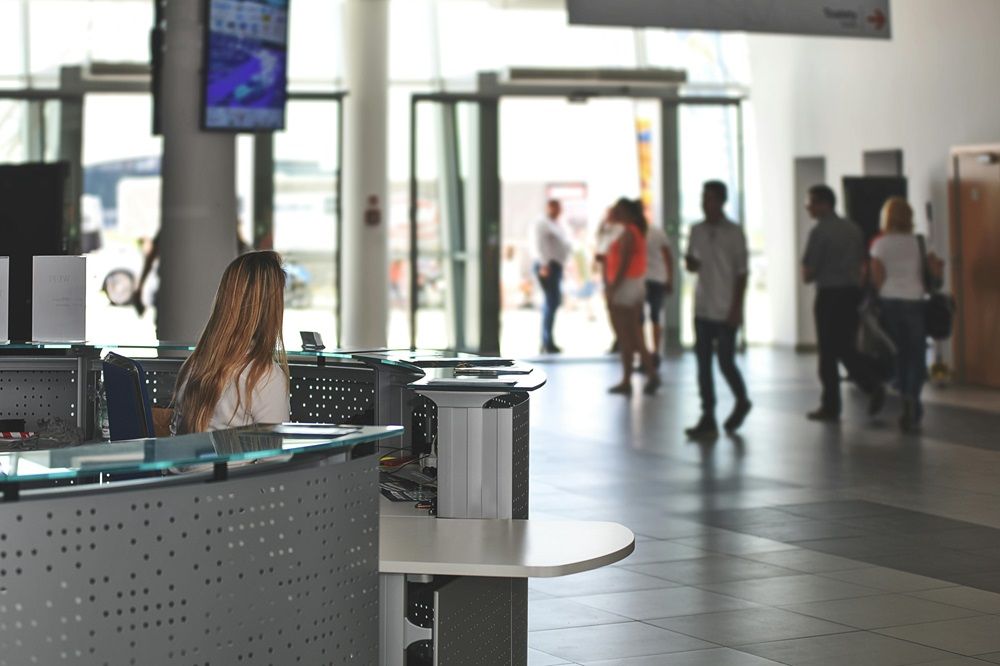 receptionist job interview, receptionist jobs, jobs, switchboard and reception on Job Mail, Photo by PhotoMIX Company on Pexels.jpg