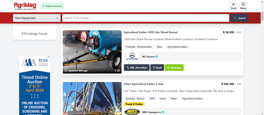 the right agricultural trailer, agricultural trailers, trailers for sale on AgriMag, farm trailers.png