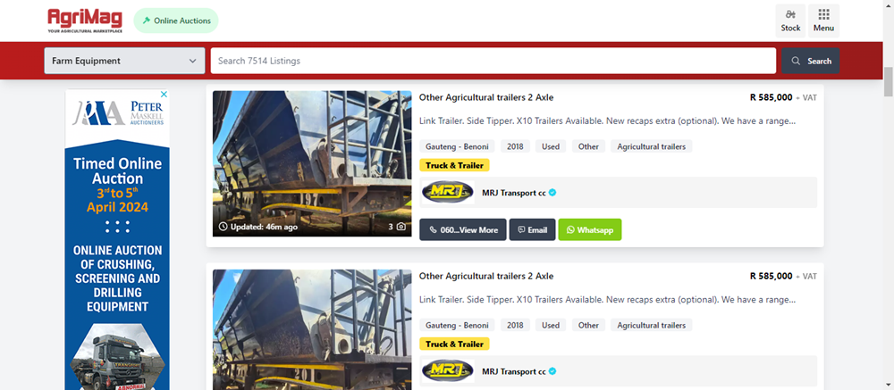the right agricultural trailer, agricultural trailers, trailers for sale on AgriMag, farm trailers for sale.png