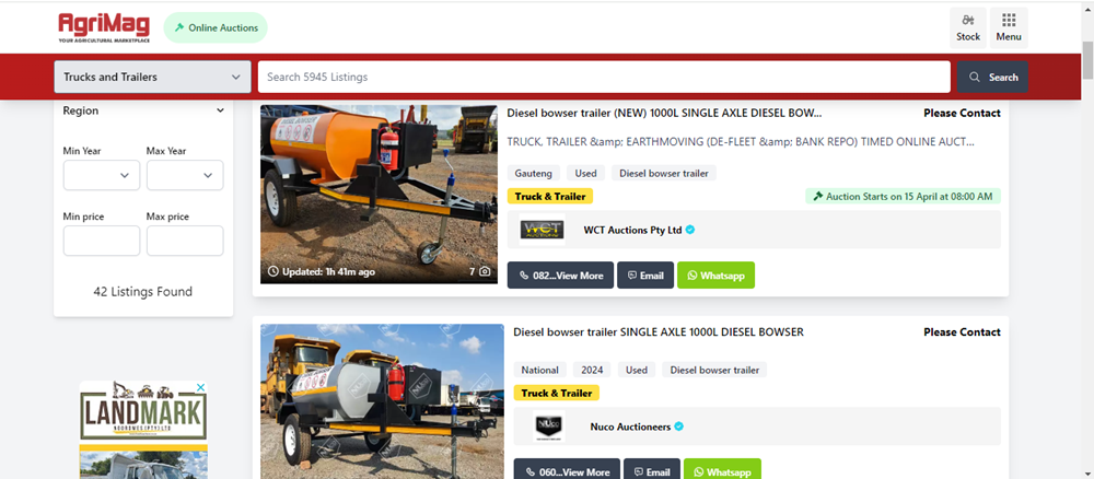 trailers used in the agriculture industry, trailers, agicultural trailers, trailers for sale, trailers on AgriMag.png