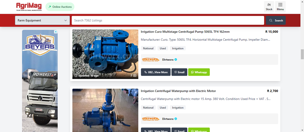 types of irrigation systems, Irrigation in South Africa, irrigation, irrigation systems, sprinkler systems for sale on AgriMag.png