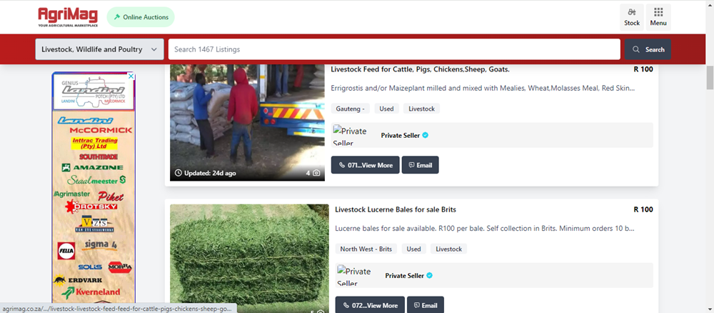 types of livestock feed, livestock feed, Livestock, Wildlife, and Poultry on AgriMag, Livestock farming, farm equipment.png