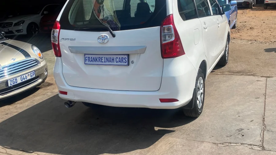 Used  2017 Toyota Avanza 1.5 SX - Frank Reinah Auto Investments