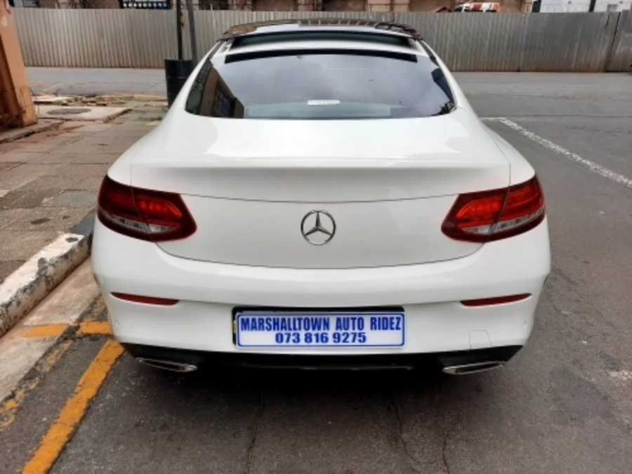Used  2017 Mercedes Benz C-Class C220d coupe AMG Line - Marshalltown Auto Ridez