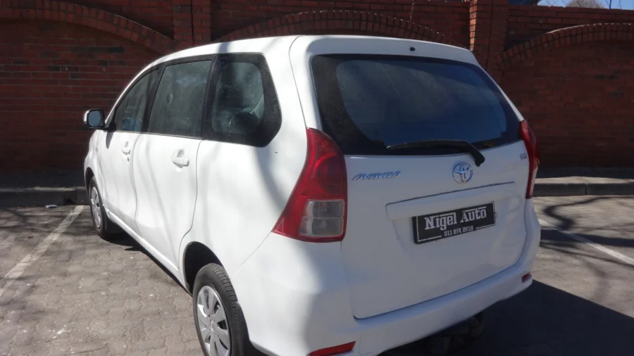 Used  2015 Toyota Avanza 1.5 SX auto - Nigel Auto Centre Used  2015 Toyota Avanza 1.5 SX auto - Nigel Auto Centre