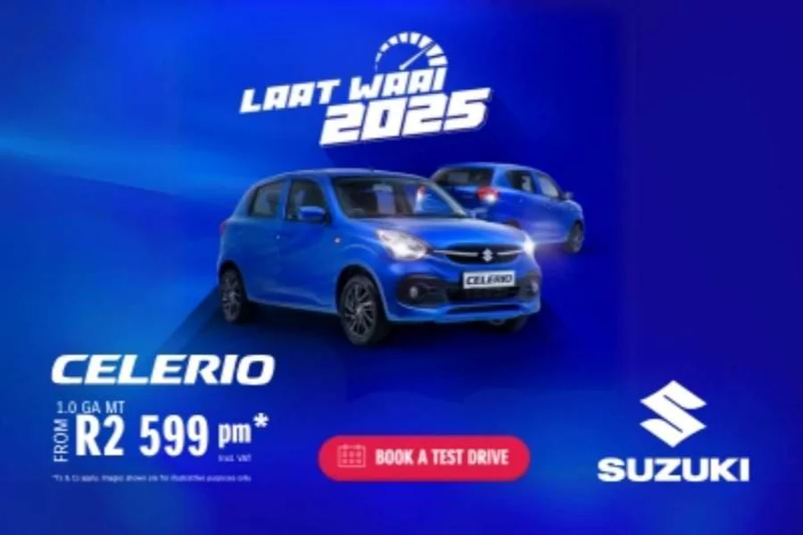 Celerio 1.0 GA MT - From R2 599pm *