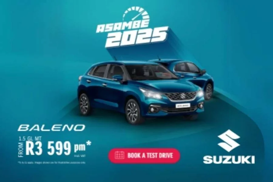 Baleno 1.5 GL MT - From R3 599*