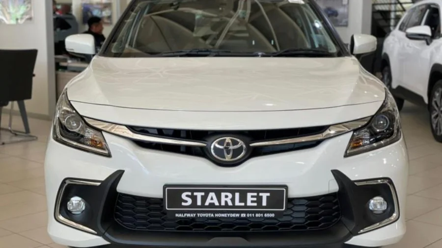 New  2025 Toyota Starlet 1.5 XS manual - Halfway Toyota Honeydew