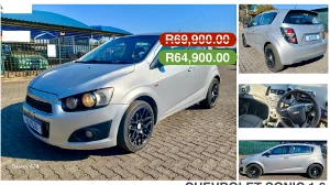 Used  2012 Chevrolet Sonic hatch 1.6 LS Black&White Edition