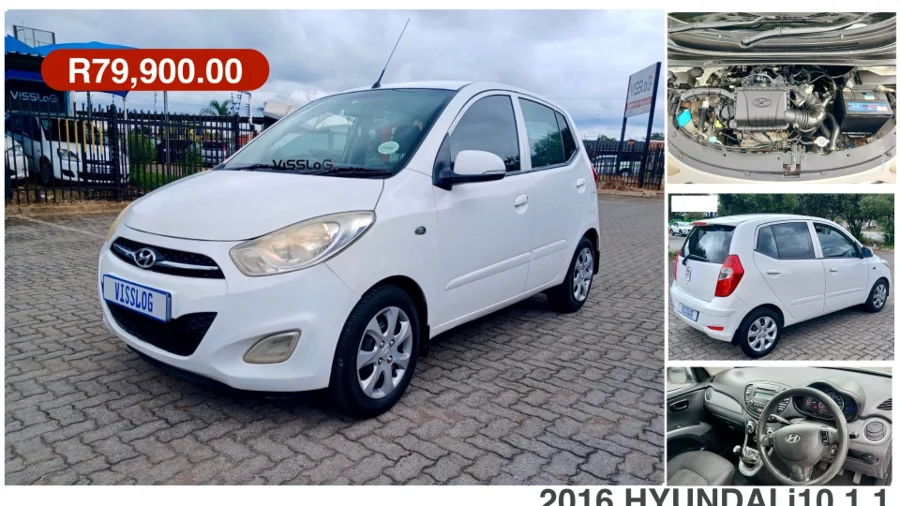 Used 2016 Hyundai i10 1.2 GLS - Visslog Used 2016 Hyundai i10 1.2 GLS - Visslog